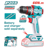 Trapano Avvitatore a Percussione 20 V, 66 Nm
